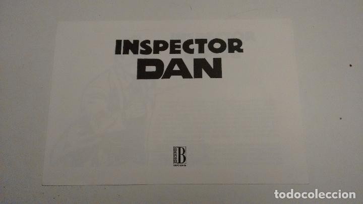 Tebeos: COLECCION COMPLETA DE 72 NUMEROS. EL INSPECTOR DAN. EDICIONES B 1995. CON EL CARTEL. IMPECABLES. - Foto 2