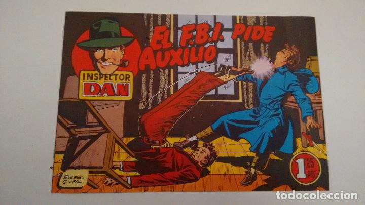 Tebeos: COLECCION COMPLETA DE 72 NUMEROS. EL INSPECTOR DAN. EDICIONES B 1995. CON EL CARTEL. IMPECABLES. - Foto 6