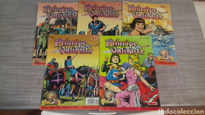 Tebeos: Lote comics principe valiente - Foto 1