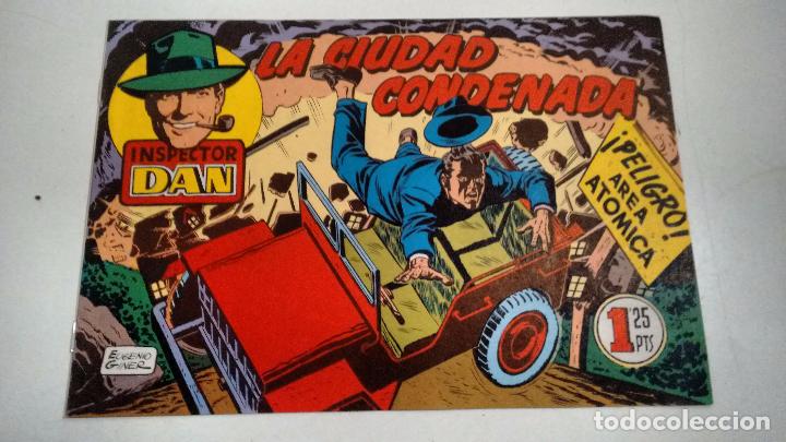Tebeos: COLECCION COMPLETA DE 72 NUMEROS. EL INSPECTOR DAN. EDICIONES B 1995. CON EL CARTEL. IMPECABLES. - Foto 46