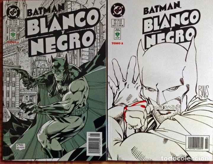 Tebeos: BATMAN BLANCO Y NEGRO 1 Y 2. - Foto 1