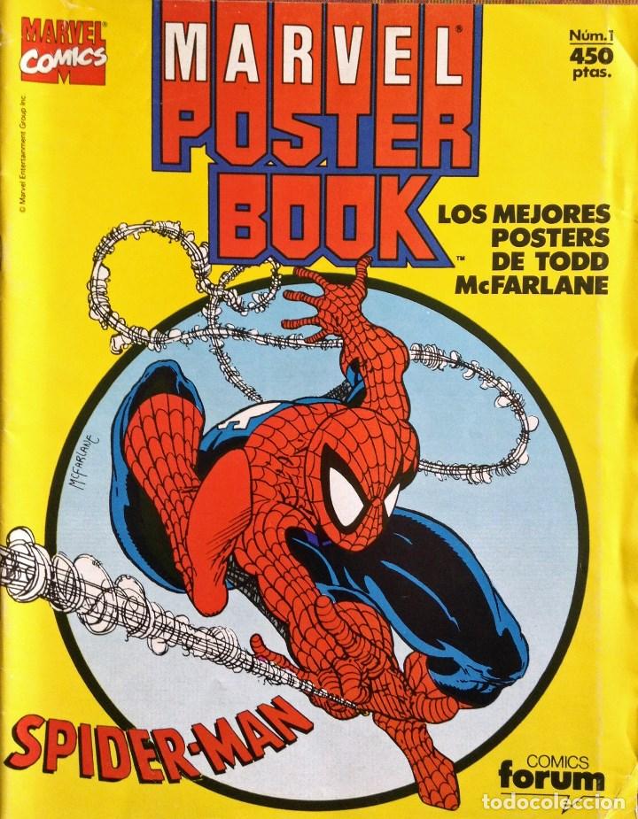 Tebeos: MARVEL POSTER BOOK SPIDERMAN TODD McFARLANE.