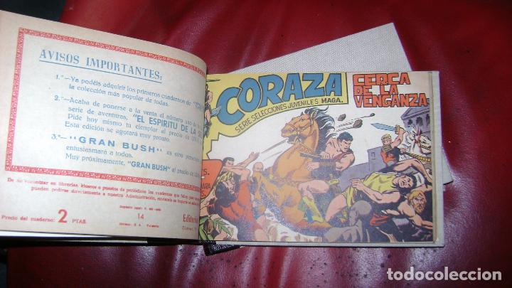Tebeos: CORAZA  BIEN ENCADERNADA ORIGINAL Y COMPLETA - Foto 6
