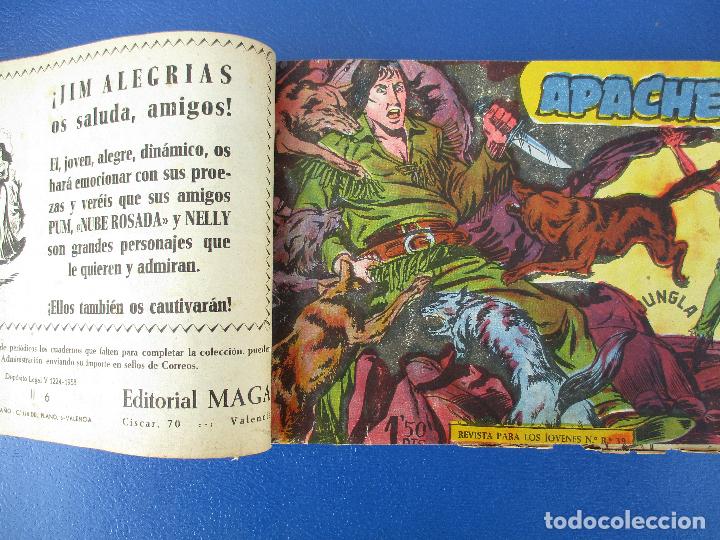 Tebeos: APACHE 2&ordf;. TOMO DEL N&ordm; 1 AL 52. CUADERNOS ORIGINALES. - Foto 5