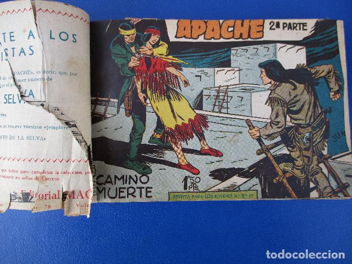Tebeos: APACHE 2&ordf;. TOMO DEL N&ordm; 1 AL 52. CUADERNOS ORIGINALES. - Foto 6