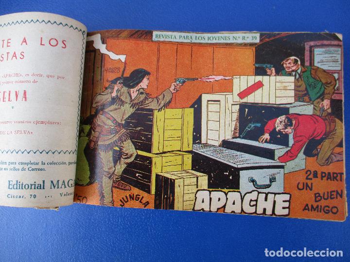 Tebeos: APACHE 2&ordf;. TOMO DEL N&ordm; 1 AL 52. CUADERNOS ORIGINALES. - Foto 8