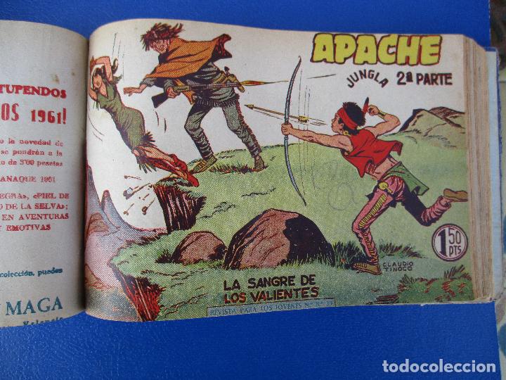 Tebeos: APACHE 2&ordf;. TOMO DEL N&ordm; 1 AL 52. CUADERNOS ORIGINALES. - Foto 10