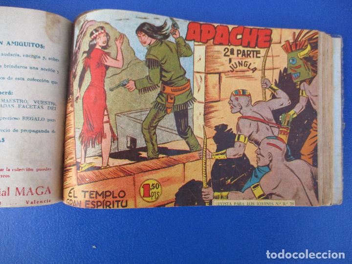 Tebeos: APACHE 2&ordf;. TOMO DEL N&ordm; 1 AL 52. CUADERNOS ORIGINALES. - Foto 13