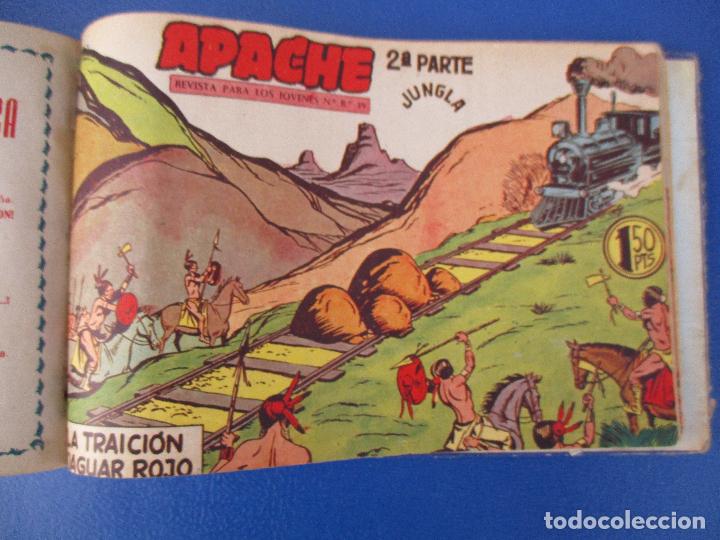 Tebeos: APACHE 2&ordf;. TOMO DEL N&ordm; 1 AL 52. CUADERNOS ORIGINALES. - Foto 18