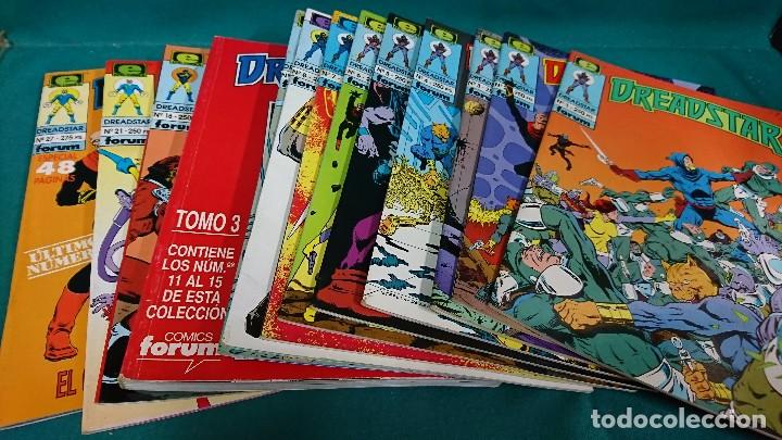 Tebeos: LOTE DE C&Oacute;MICS DREADSTAR, FORUM - Foto 1