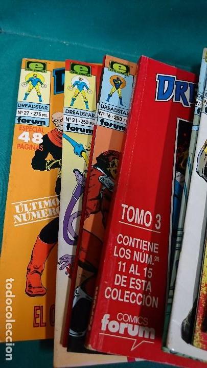 Tebeos: LOTE DE C&Oacute;MICS DREADSTAR, FORUM - Foto 3