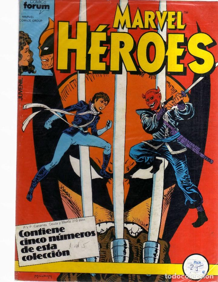 Tebeos: MARVEL HEROES --CONTIENE 5 NUMEROS DEL 1 AL 15 -- FORUM -- - Foto 1