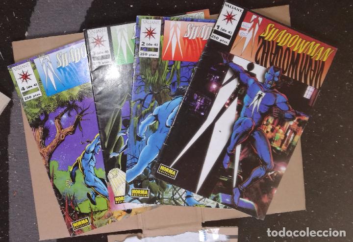 Tebeos: Comic Shadowman: Completa, 4 numeros - Norma Editorial - Foto 1