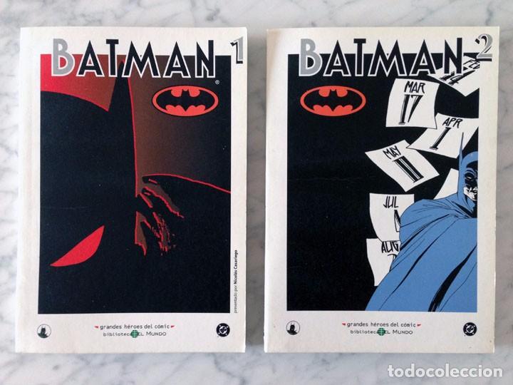 Tebeos: GRANDES H&Eacute;ROES DEL C&Oacute;MIC - BATMAN - N&ordm;S 1-2 - LOTE DE 2 C&Oacute;MICS - Foto 1