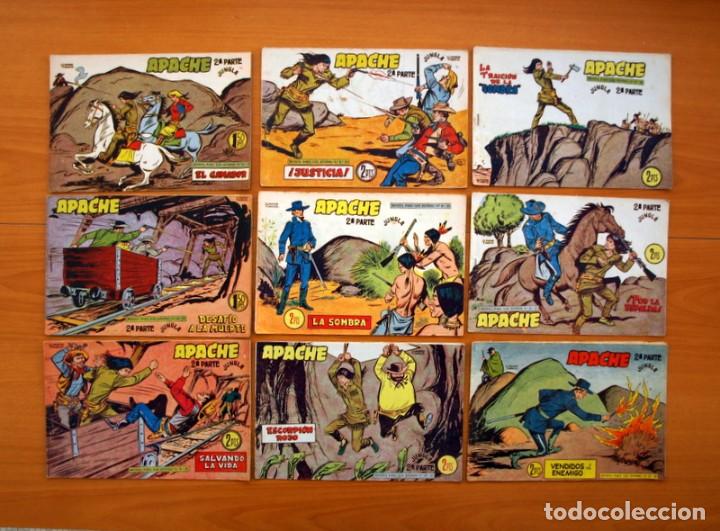 Tebeos: Apache 2&ordf; parte - Editorial Maga 1957 - Colecci&oacute;n COMPLETA, 76 tebeos - Foto 14