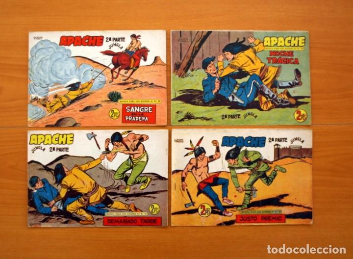 Tebeos: Apache 2&ordf; parte - Editorial Maga 1957 - Colecci&oacute;n COMPLETA, 76 tebeos - Foto 15
