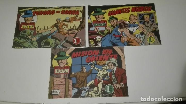 Tebeos: Lote comics Inspector DAN (7 numeros) - Foto 2