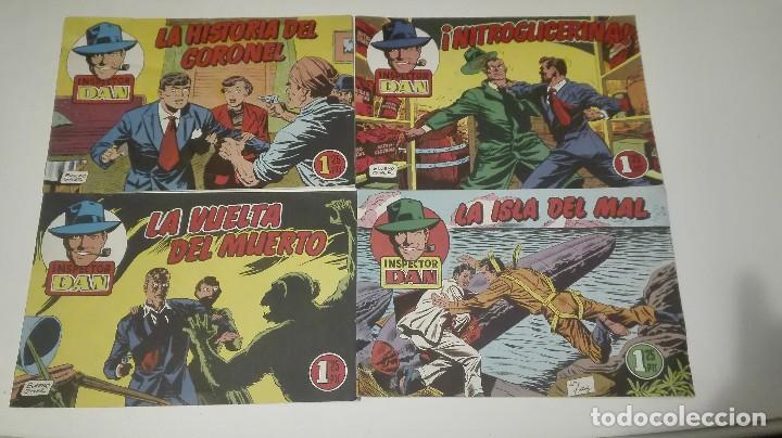 Tebeos: Lote comics Inspector DAN (7 numeros) - Foto 3