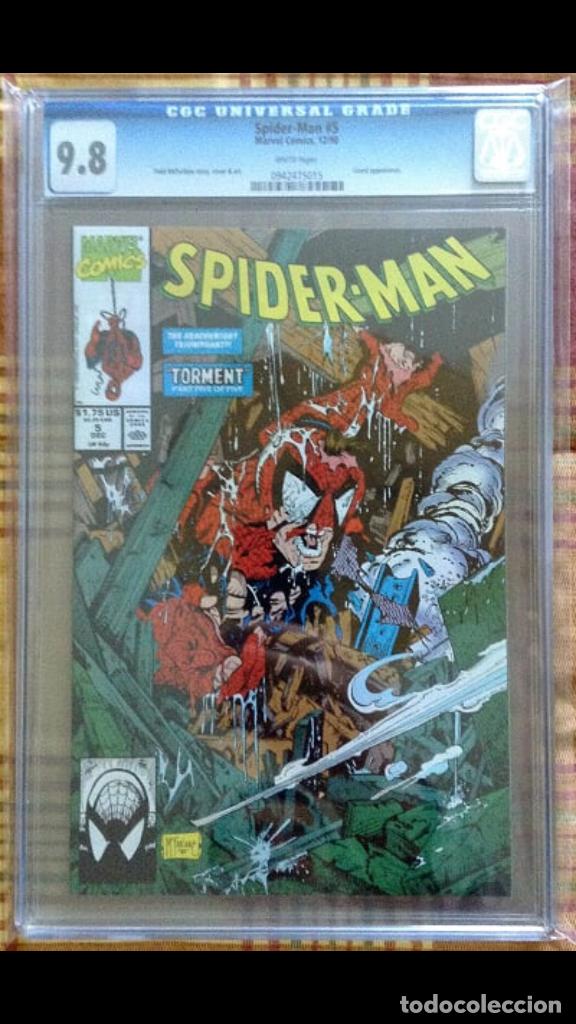 Tebeos: SPIDERMAN #5 CGC 9.8. McFARLANE. - Foto 1