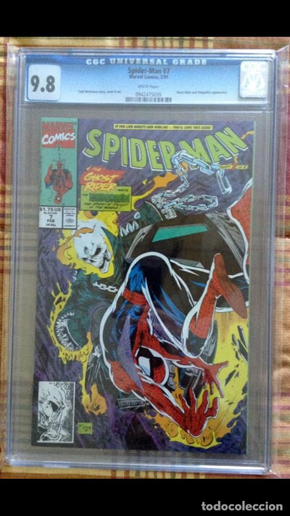 Tebeos: SPIDERMAN #7 CGC 9.8. McFARLANE. - Foto 1
