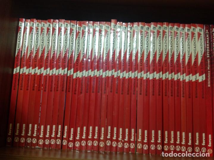 Tebeos: BIBLIOTECA MARVEL LOS VENGADORES COMPLETA. - Foto 1