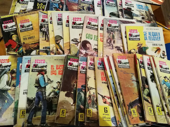Tebeos: LOTE 44 EJEMPLARES OESTE PISTOLEROS - Foto 2