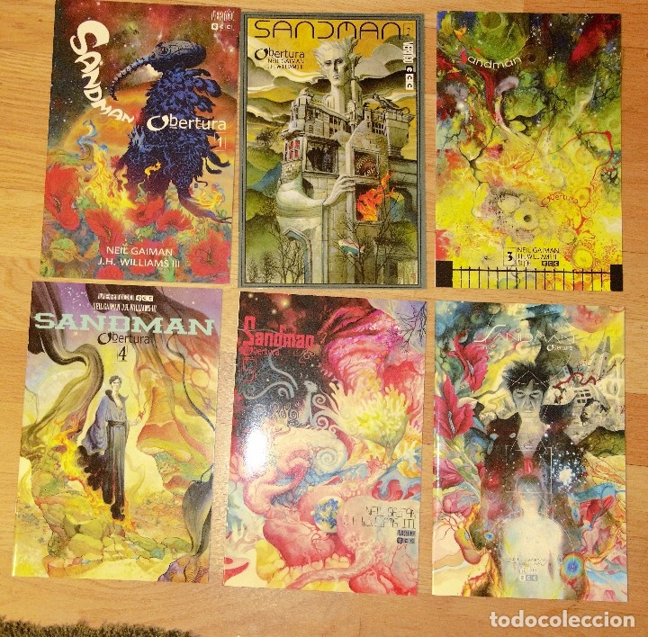 Tebeos: sandman overture completa Grapas ECC - Foto 2