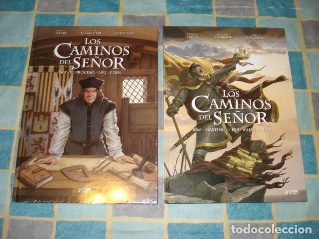 Tebeos: Los caminos del se&ntilde;or, 2016, Yermo Ediciones, completa, 2 tomos impecables - Foto 1