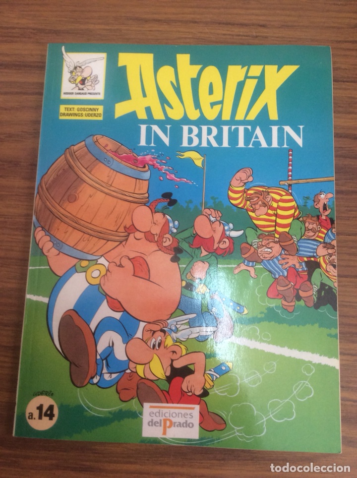 Tebeos: ASTERIX-EDICIONES EL PRADO-EDICI&Oacute;N EN INGLES-6 NUMEROS. - Foto 1