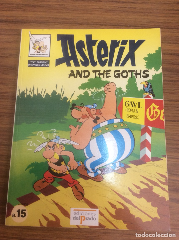 Tebeos: ASTERIX-EDICIONES EL PRADO-EDICI&Oacute;N EN INGLES-6 NUMEROS. - Foto 2