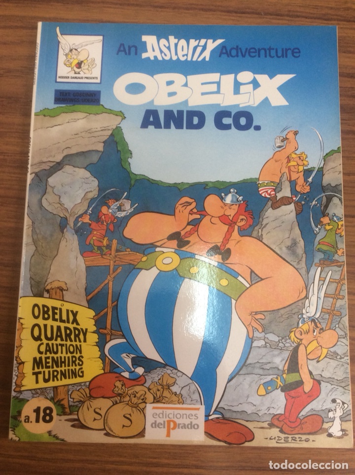 Tebeos: ASTERIX-EDICIONES EL PRADO-EDICI&Oacute;N EN INGLES-6 NUMEROS. - Foto 4