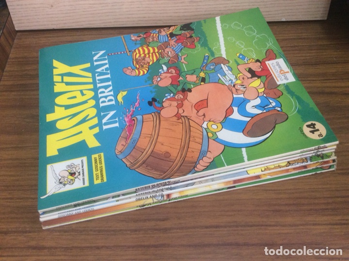 Tebeos: ASTERIX-EDICIONES EL PRADO-EDICI&Oacute;N EN INGLES-6 NUMEROS. - Foto 8