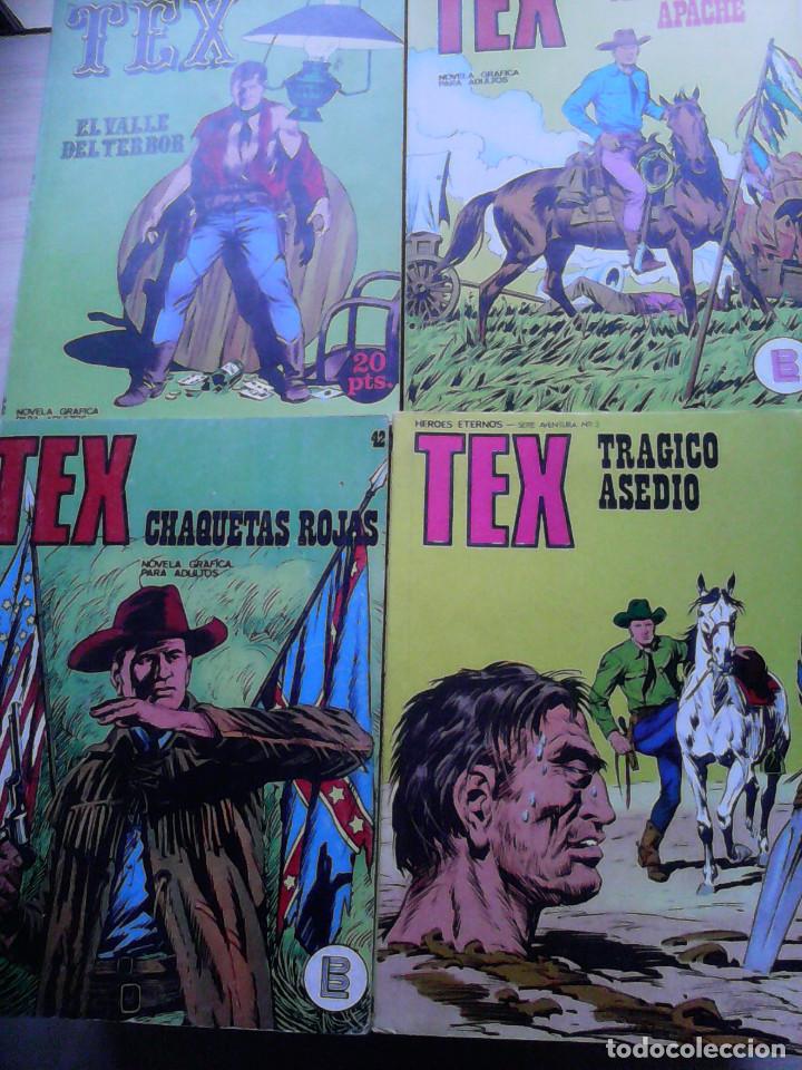 Tebeos: Tex. Colecci&oacute;n completa. Buru Lan. 1 al 92. - Foto 1