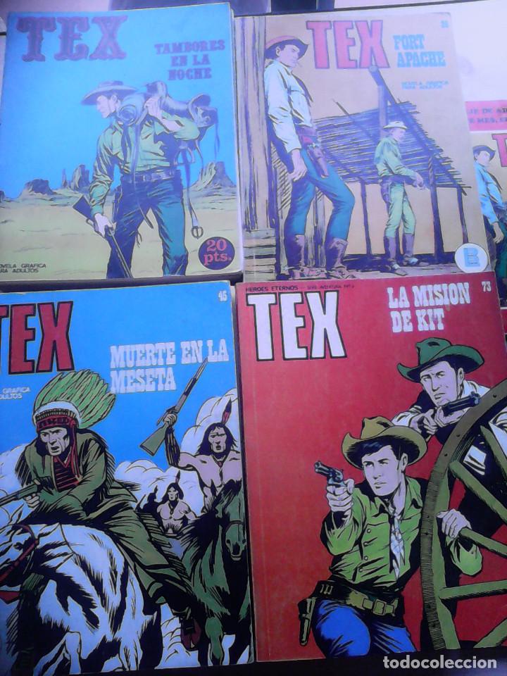 Tebeos: Tex. Colecci&oacute;n completa. Buru Lan. 1 al 92. - Foto 4