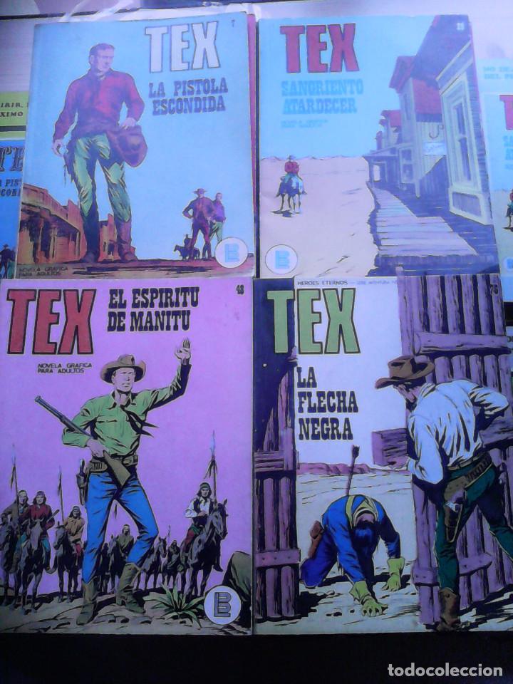 Tebeos: Tex. Colecci&oacute;n completa. Buru Lan. 1 al 92. - Foto 7