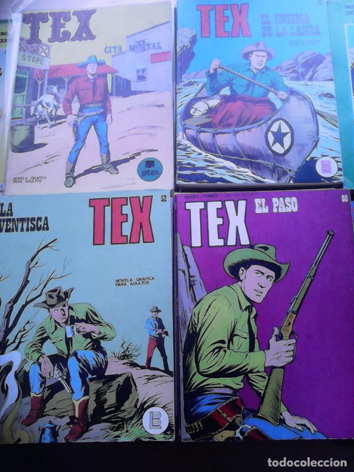 Tebeos: Tex. Colecci&oacute;n completa. Buru Lan. 1 al 92. - Foto 11