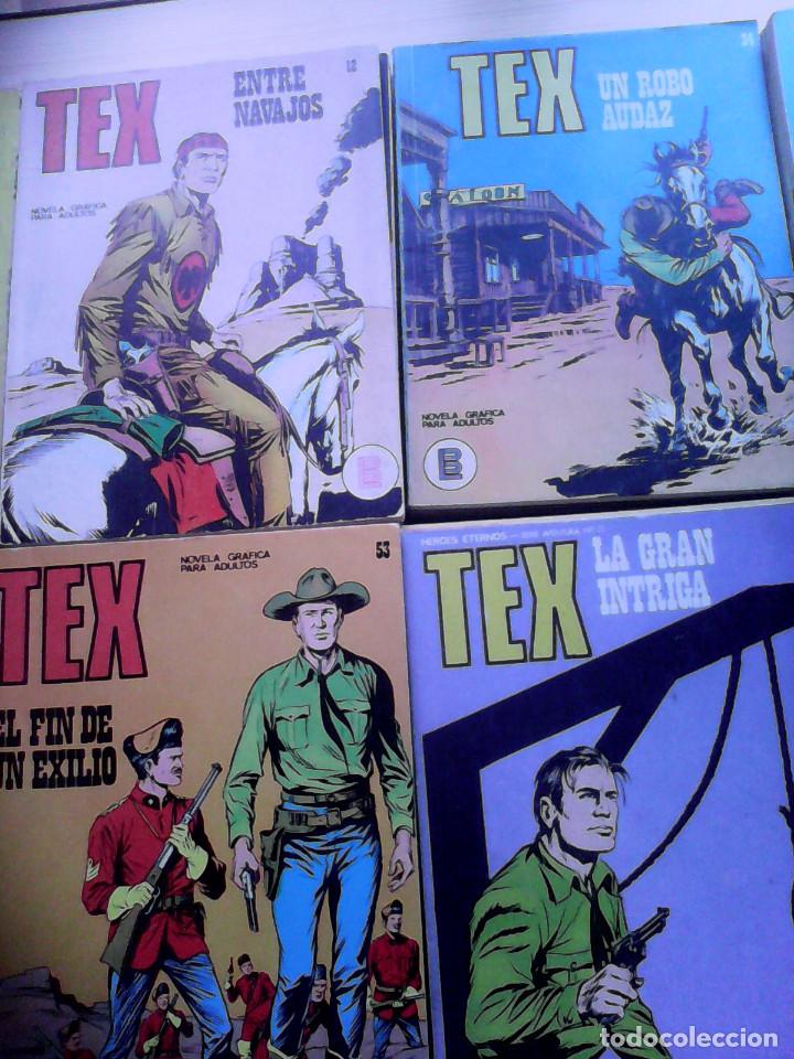 Tebeos: Tex. Colecci&oacute;n completa. Buru Lan. 1 al 92. - Foto 12