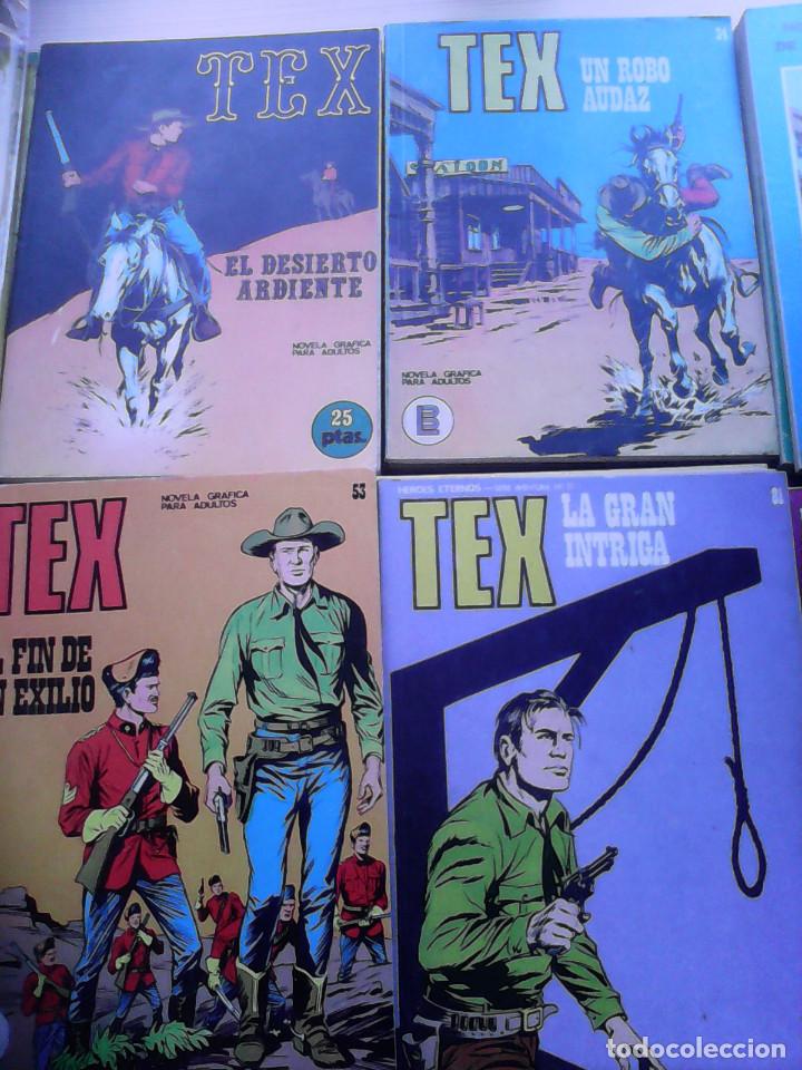 Tebeos: Tex. Colecci&oacute;n completa. Buru Lan. 1 al 92. - Foto 13
