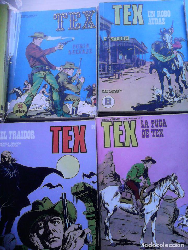 Tebeos: Tex. Colecci&oacute;n completa. Buru Lan. 1 al 92. - Foto 14