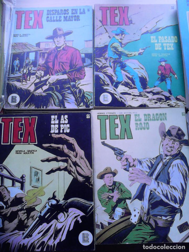 Tebeos: Tex. Colecci&oacute;n completa. Buru Lan. 1 al 92. - Foto 15