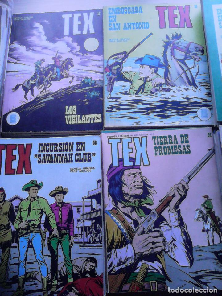 Tebeos: Tex. Colecci&oacute;n completa. Buru Lan. 1 al 92. - Foto 16