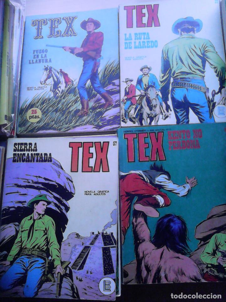 Tebeos: Tex. Colecci&oacute;n completa. Buru Lan. 1 al 92. - Foto 17