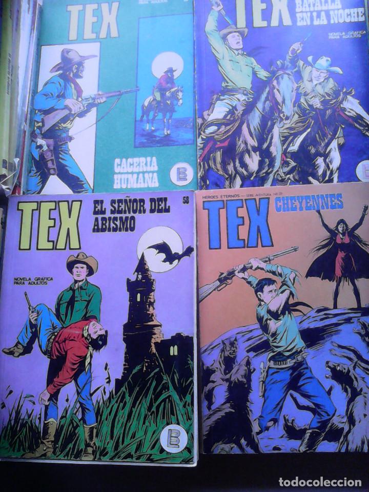 Tebeos: Tex. Colecci&oacute;n completa. Buru Lan. 1 al 92. - Foto 18
