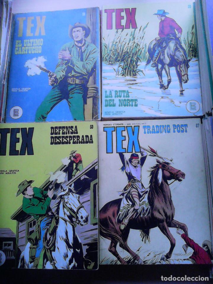 Tebeos: Tex. Colecci&oacute;n completa. Buru Lan. 1 al 92. - Foto 19