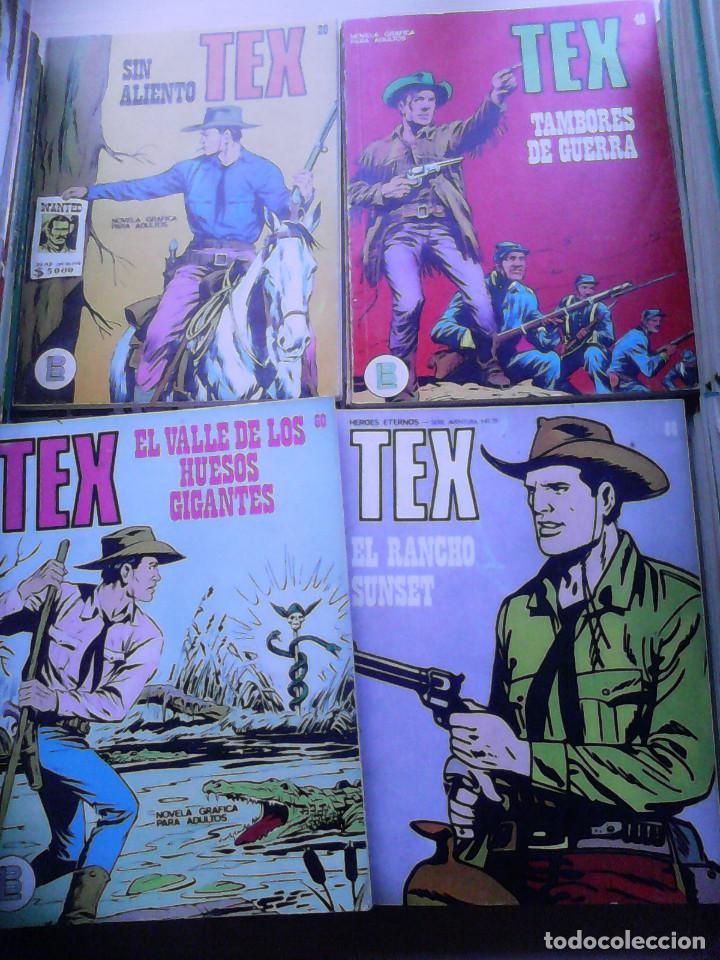 Tebeos: Tex. Colecci&oacute;n completa. Buru Lan. 1 al 92. - Foto 20