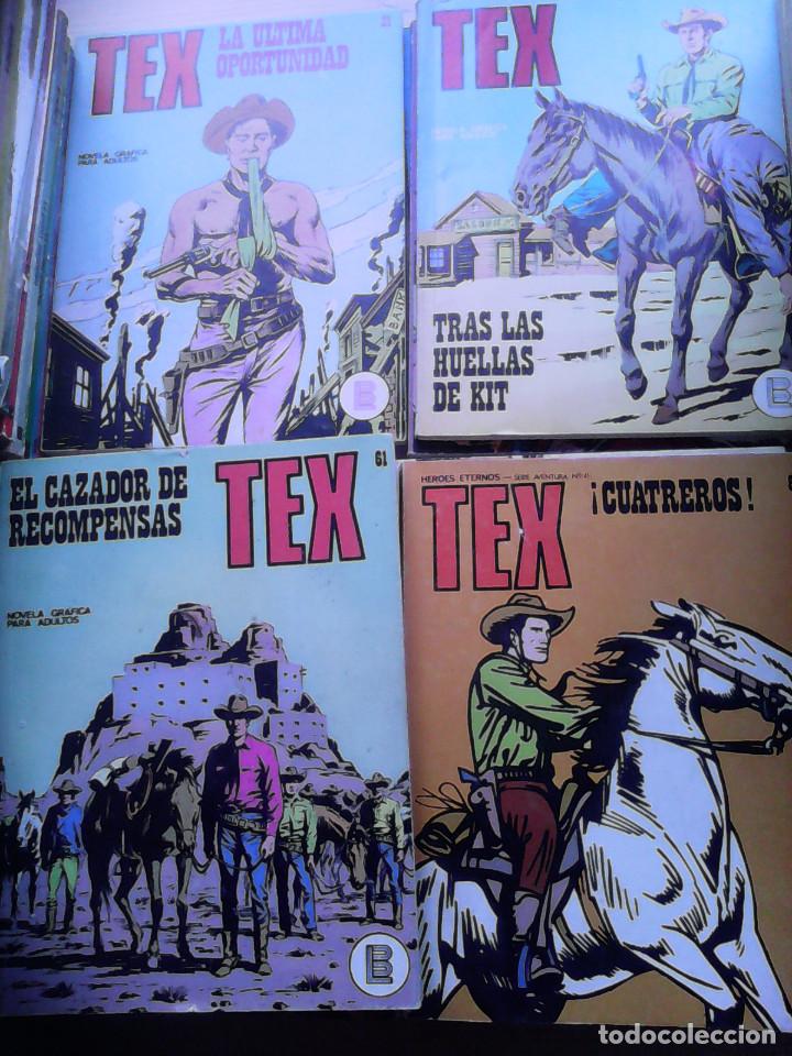 Tebeos: Tex. Colecci&oacute;n completa. Buru Lan. 1 al 92. - Foto 21