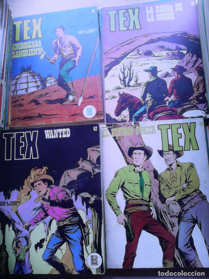 Tebeos: Tex. Colecci&oacute;n completa. Buru Lan. 1 al 92. - Foto 22