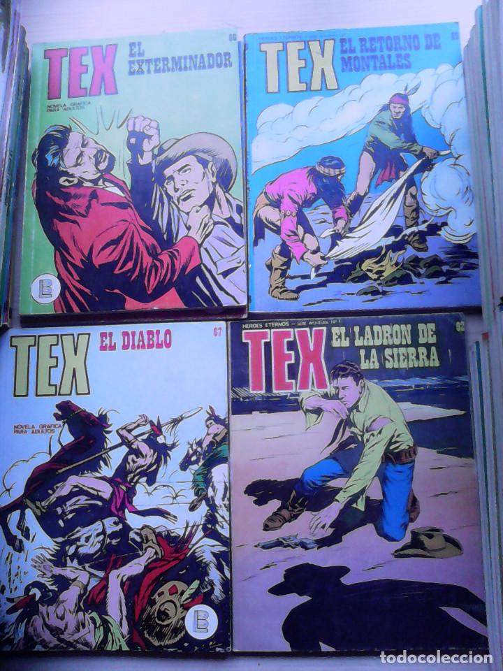 Tebeos: Tex. Colecci&oacute;n completa. Buru Lan. 1 al 92. - Foto 24