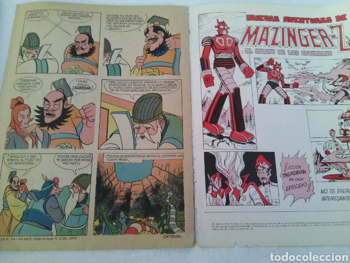 Tebeos: LOTE 2 COMIC TARZERIX N&deg;1 Y N&deg;2.A&Ntilde;O 1978 - Foto 5
