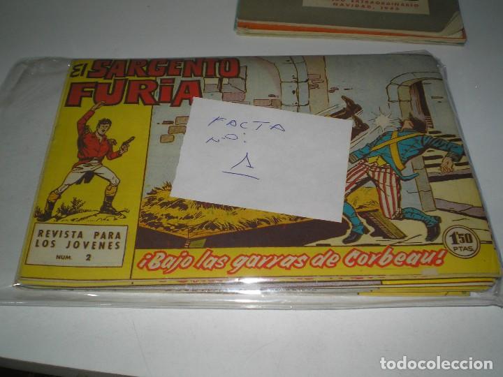 Tebeos: COLECCION DEL SARGENTO FURIA - Foto 1